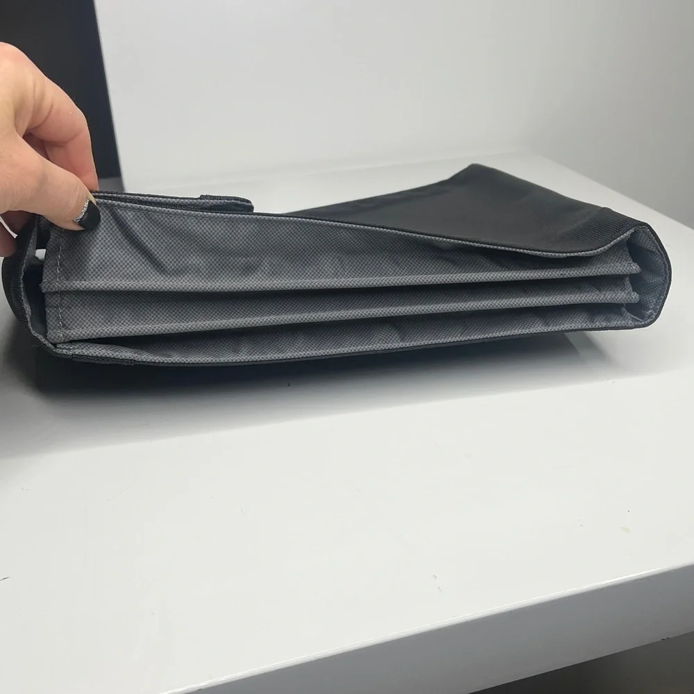 Tumi Ballistic Black Vertical Tripple Compartment Laptop Travel Case